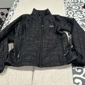 Women’s Black Patagonia Jacket. Sz M